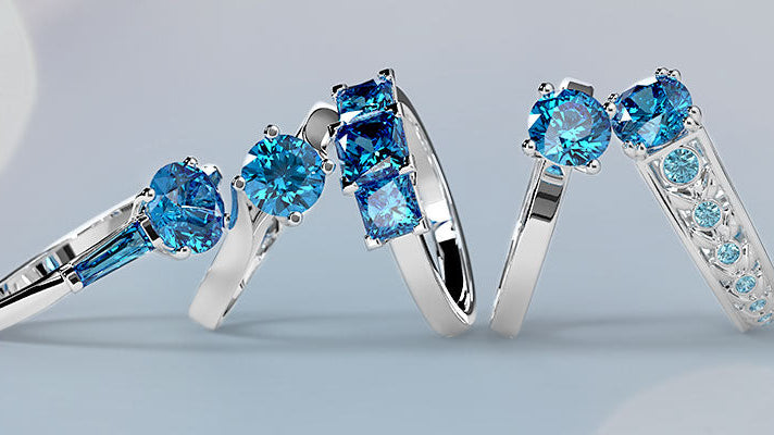 Top 20 Aquamarine March Birthstone Rings Online 2023