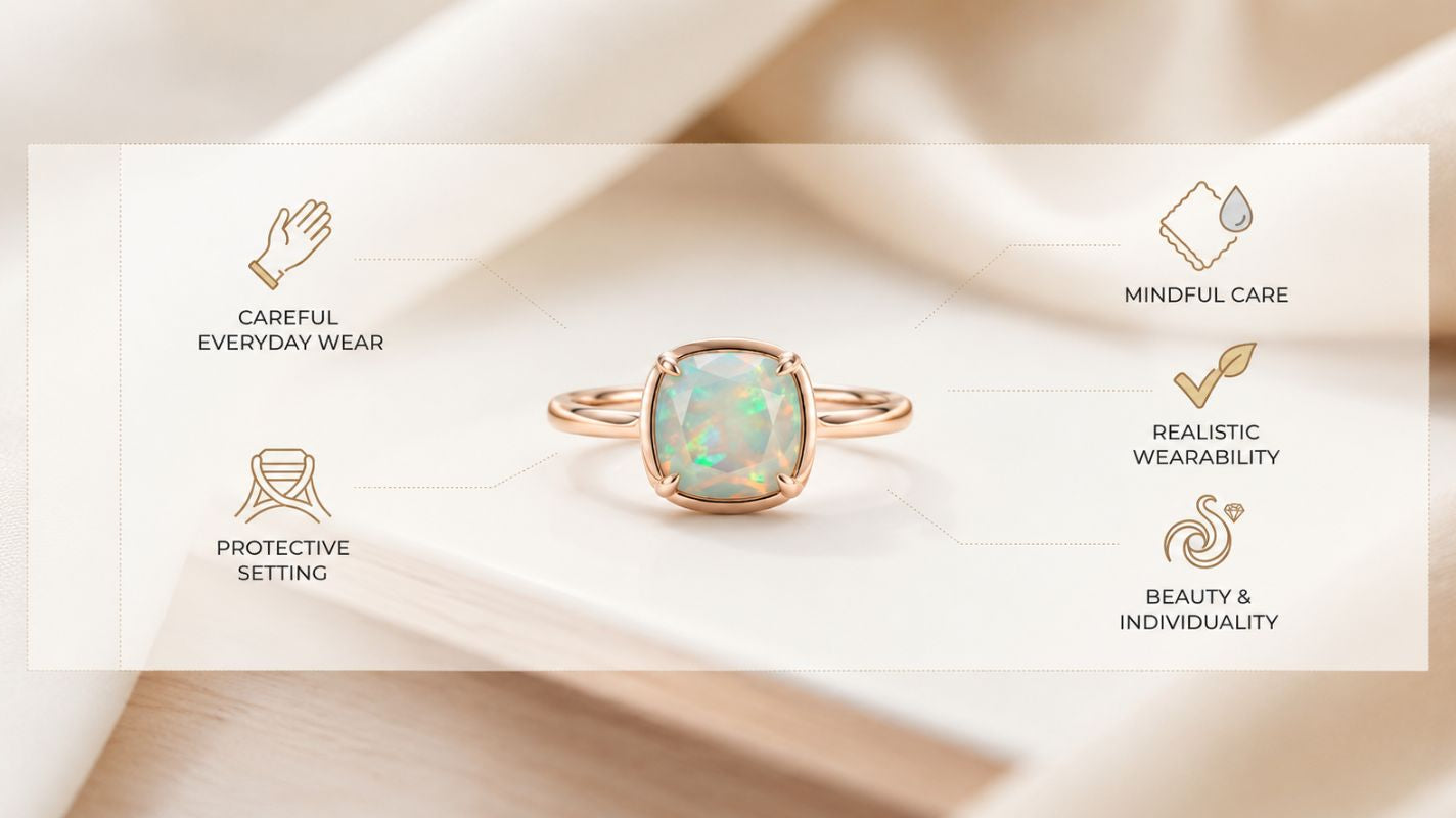 Are Ethiopian Opal Rings Good for Everyday Wear?