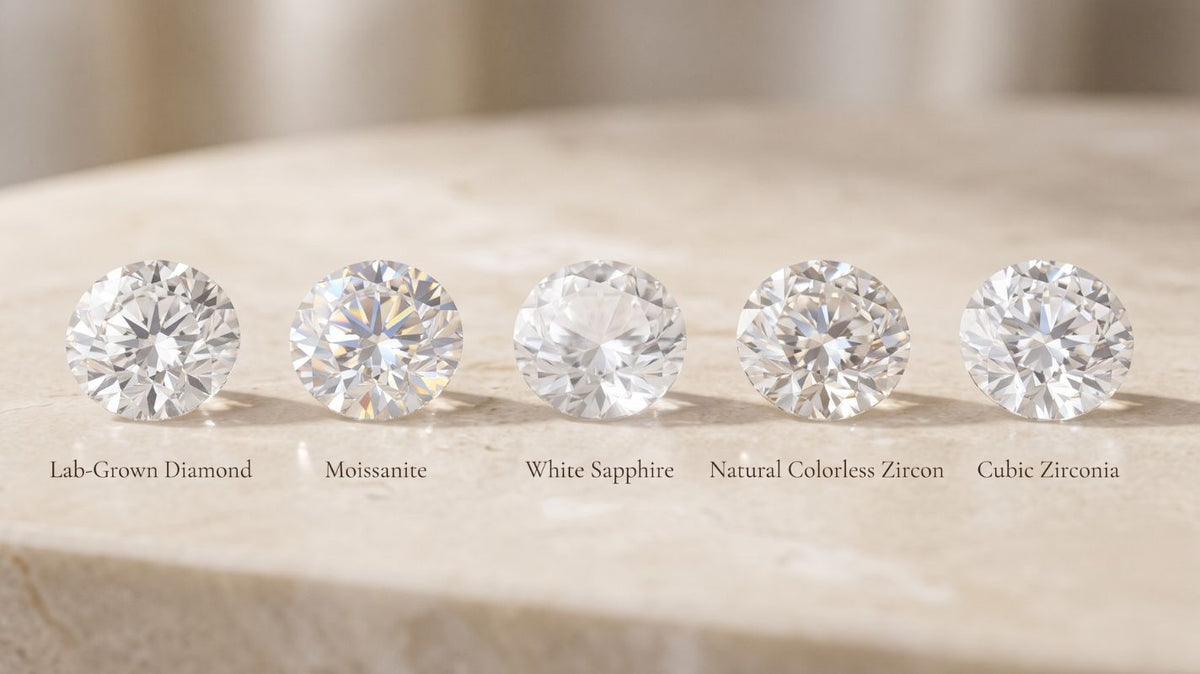 Best Alternatives For Diamond Gemstone: Moissanite & Zircon