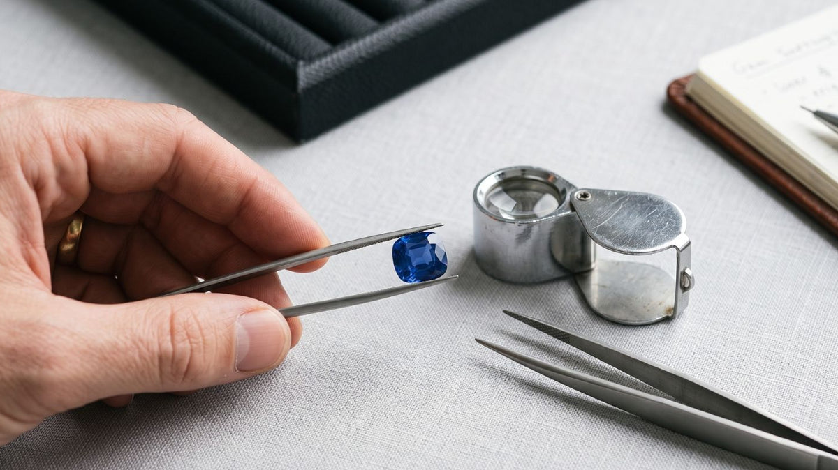 How To Check If a Blue Sapphire Is Real Or Not?