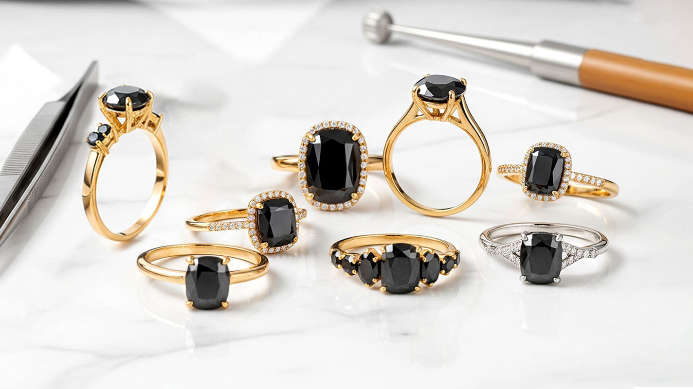 Top 5 Black Onyx Ring Styles for Power Dressing