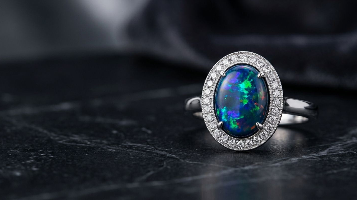 Best Black Opal Ring Styles for a Bold Luxury Look