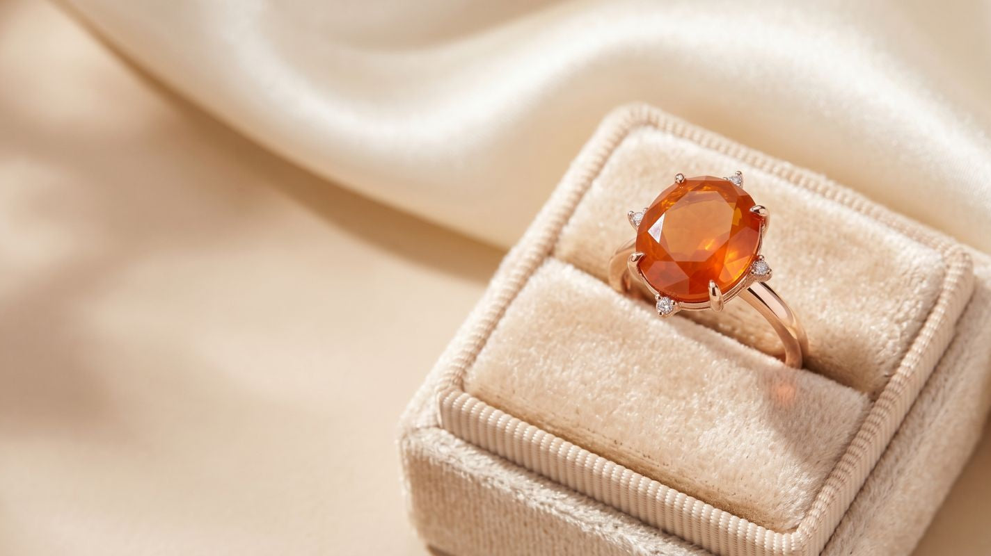 Fire Opal Engagement Ring Buying Guide: What to Know Before You Propose