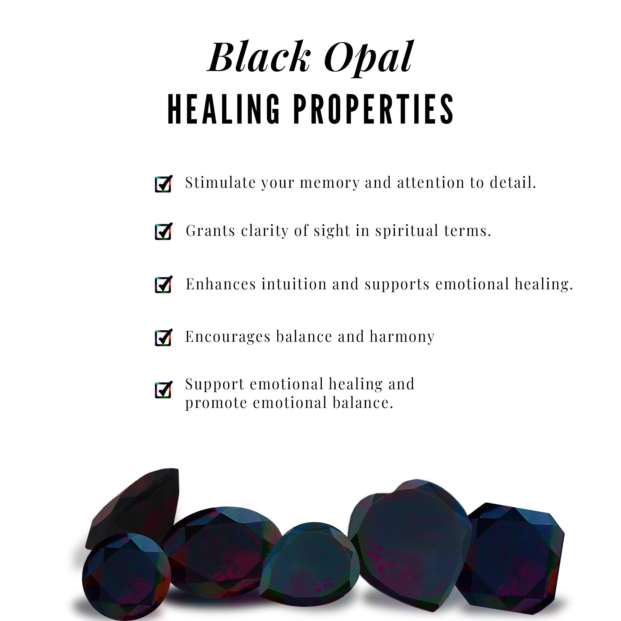 5MM Round Black Opal Solitaire Promise Ring AAA - Rosec Jewels