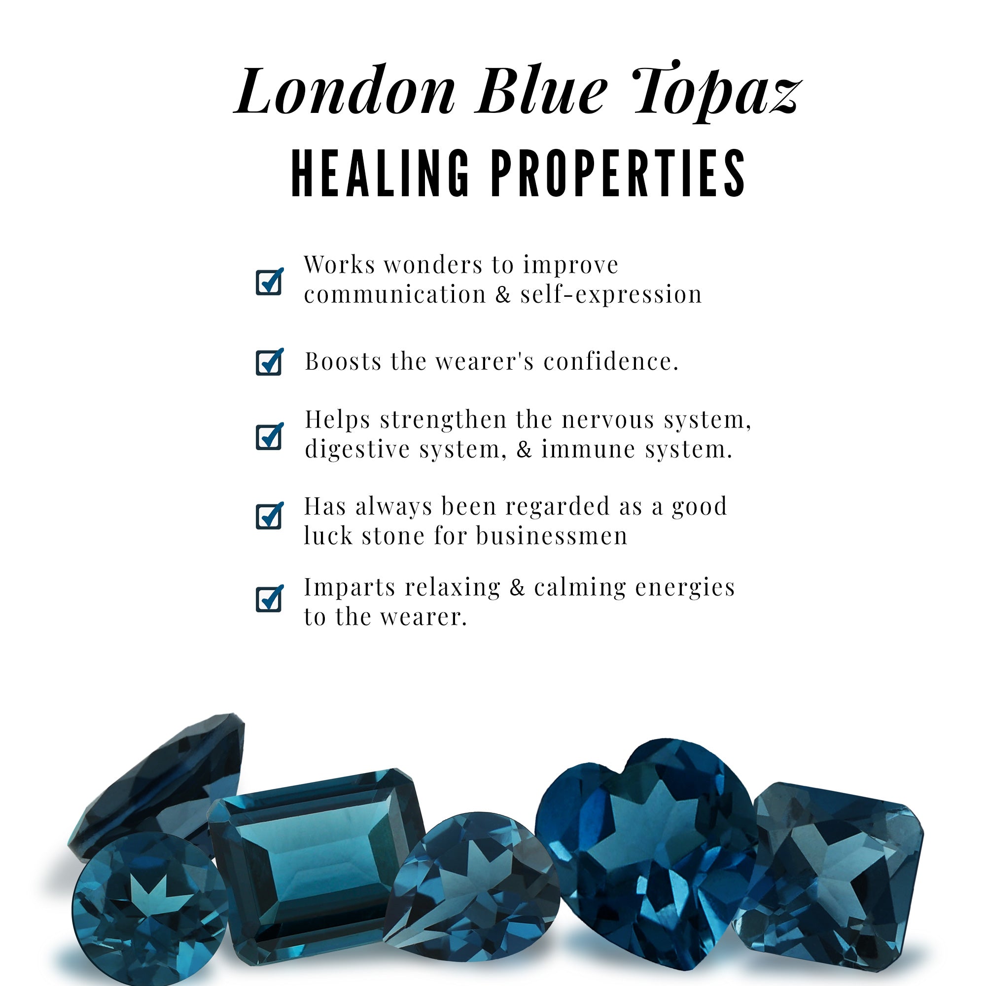 2.8 Carat Cushion Cut London Blue Topaz Solitaire Engagement Ring with Diamond Crossover Shank AAA - Rosec Jewels