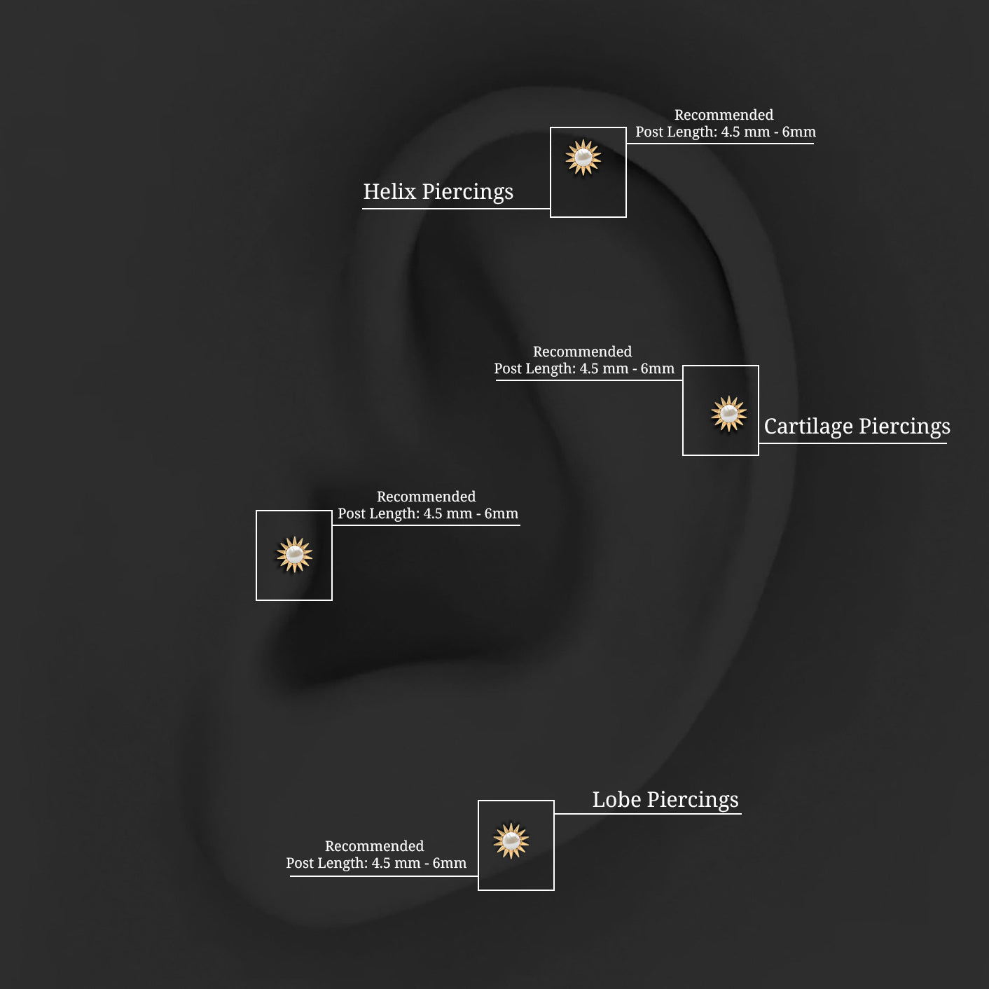 Rosec Jewels-Natural Freshwater Pearl Sun Conch Earring