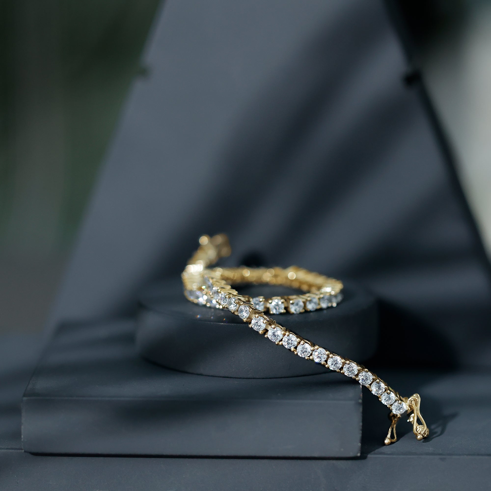 Certified Lab Grown Classic Round Diamond Tennis Bracelet Lab - ( EF-VS ) - Rosec Jewels
