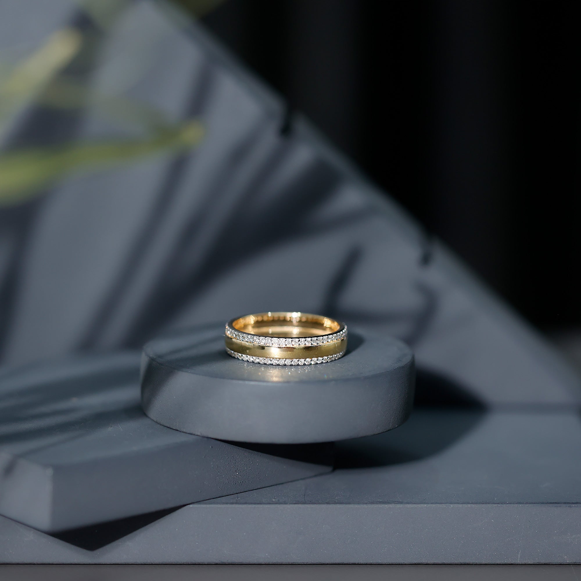 Natural Certified Diamond Wedding Band Natural - ( HI-SI ) - Rosec Jewels