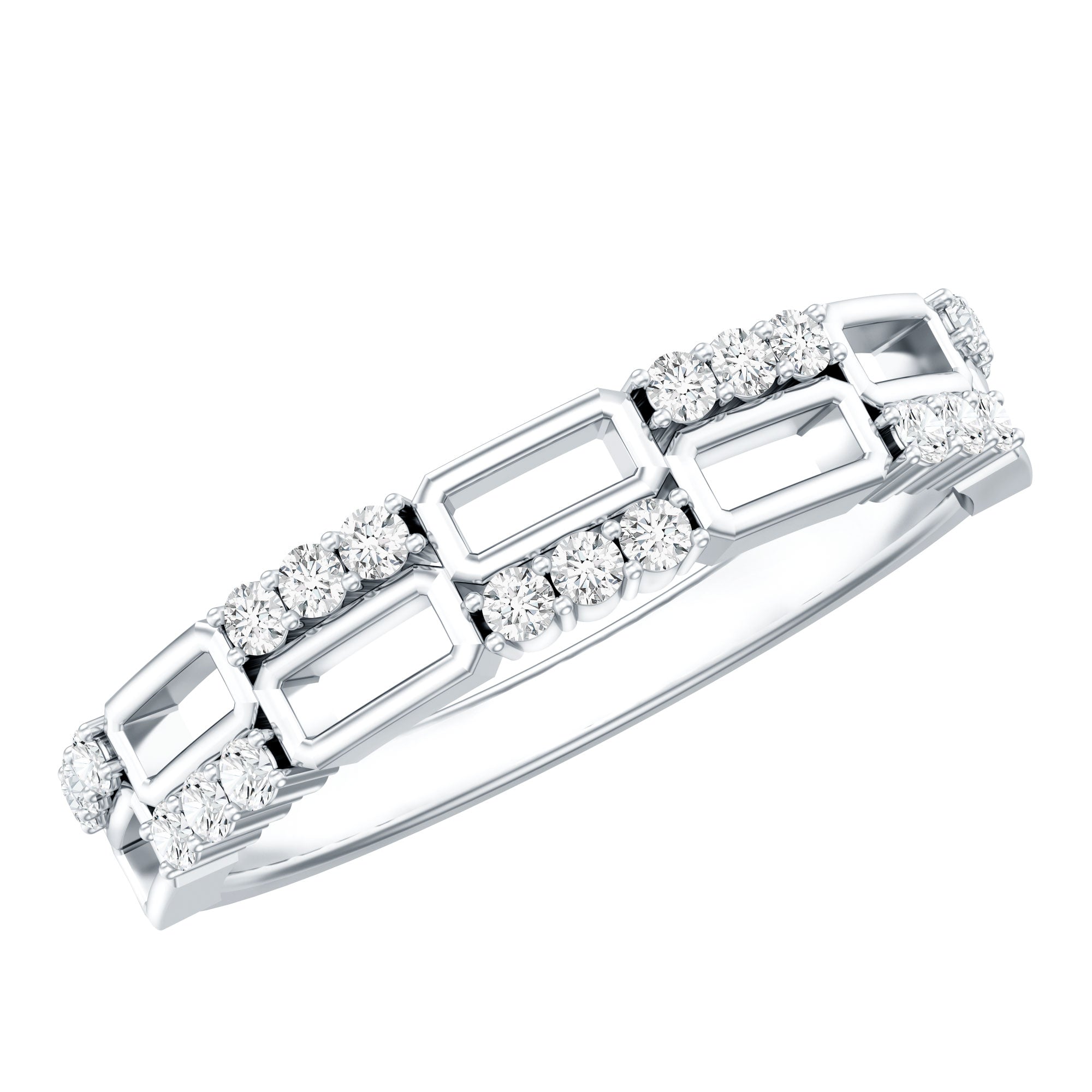 Certified Lab Grown Diamond Wedding Anniversary Ring For Women