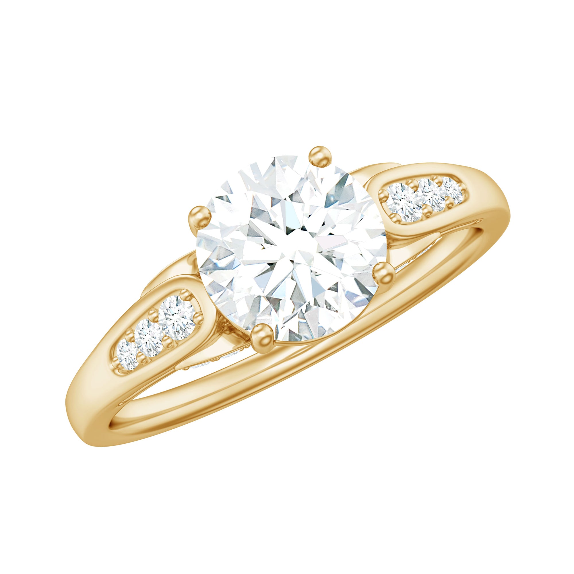 Rosec Jewels-Brilliant Cut Lab Grown Diamond Trending Engagement Ring