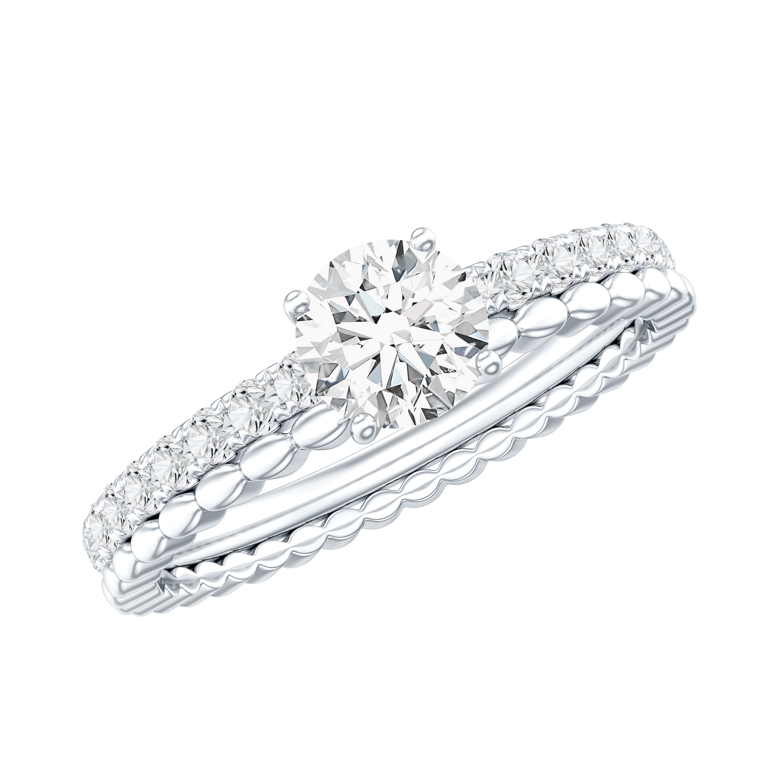 Lab Grown Diamond Bridal Engagement Ring