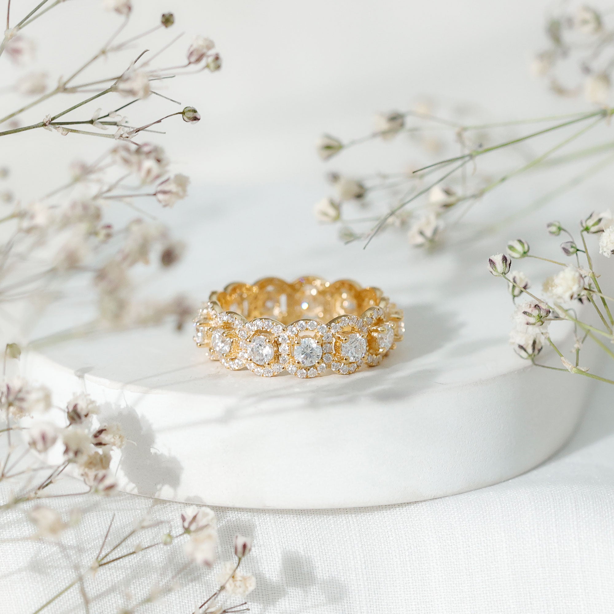 Classic Lab Grown Diamond Thick Wedding Band Lab - ( EF-VS ) - Rosec Jewels