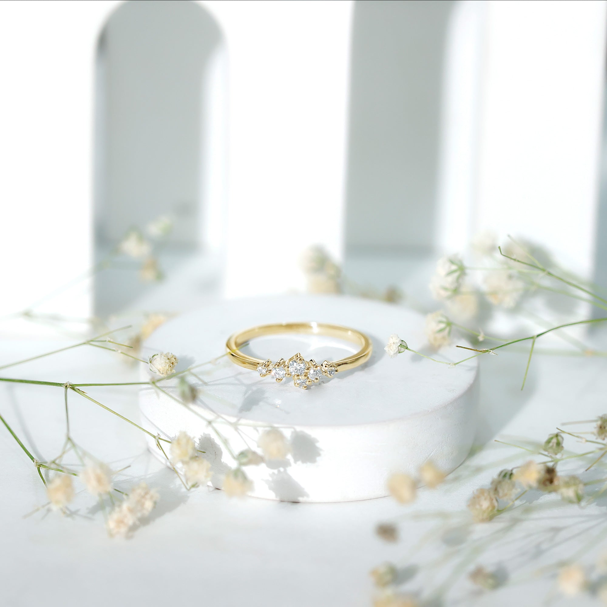 Rosec Jewels-Certified Lab Created Diamond Wedding Anniversary Ring