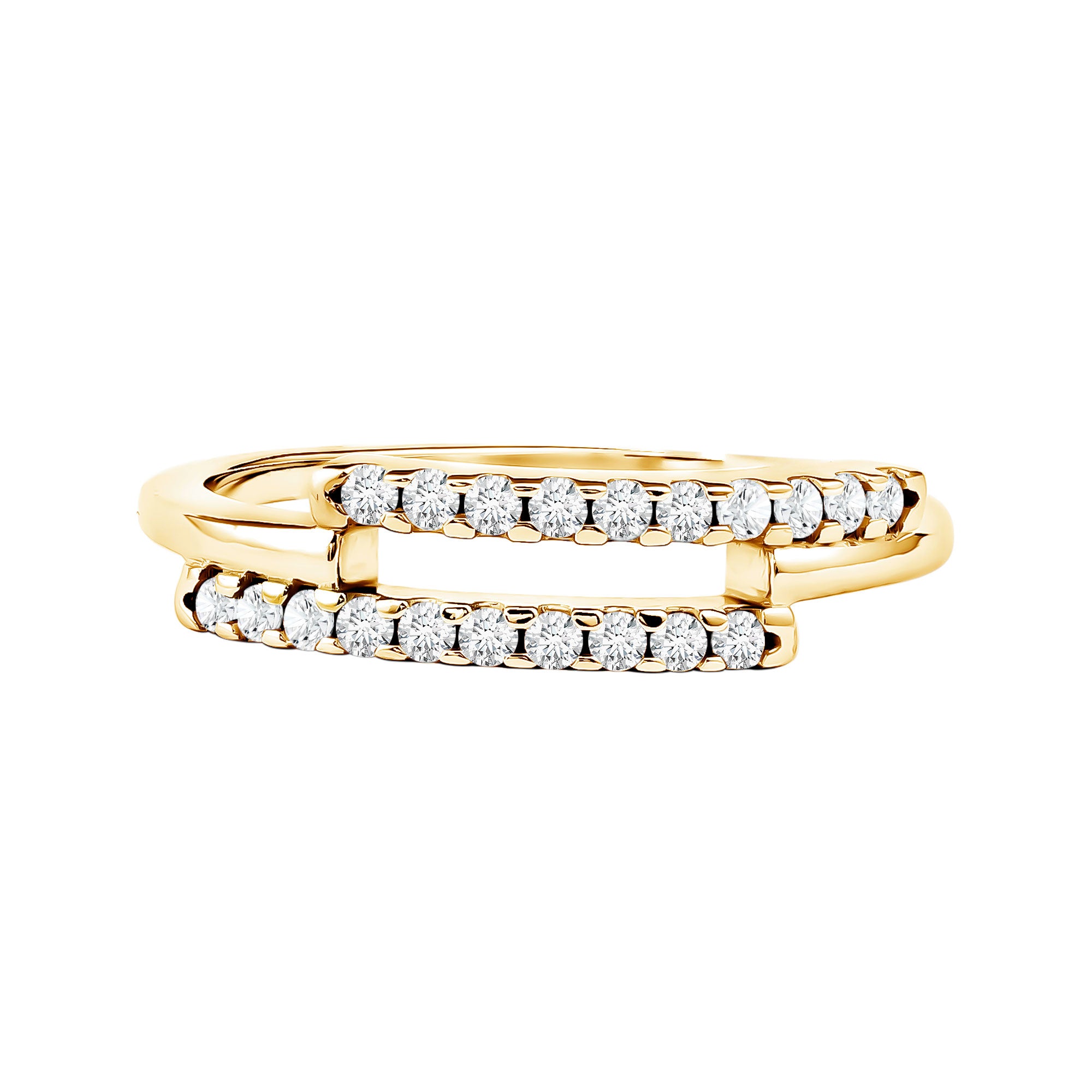 Round Cut Minimalist Lab Grown Diamond Anniversary Ring Band Lab - ( EF-VS ) - Rosec Jewels