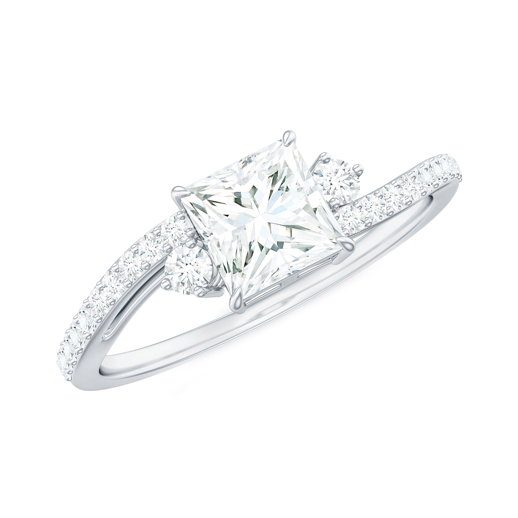 Rosec Jewels-Certified Lab Grown Diamond Promise Engagement Ring