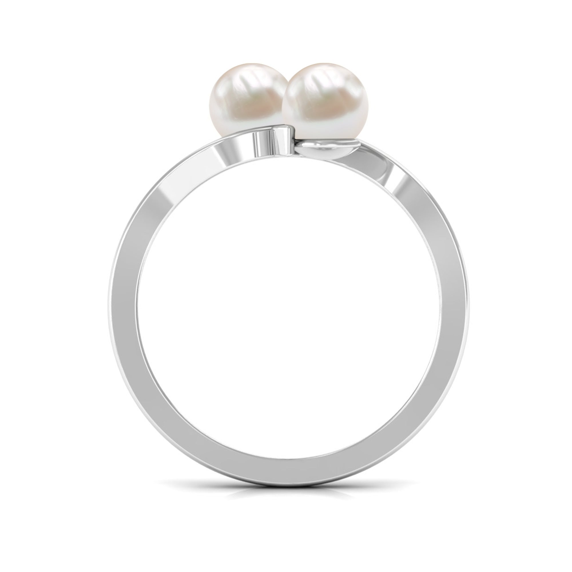 Rosec Jewels-Toi Et Moi Freshwater Pearl Ring