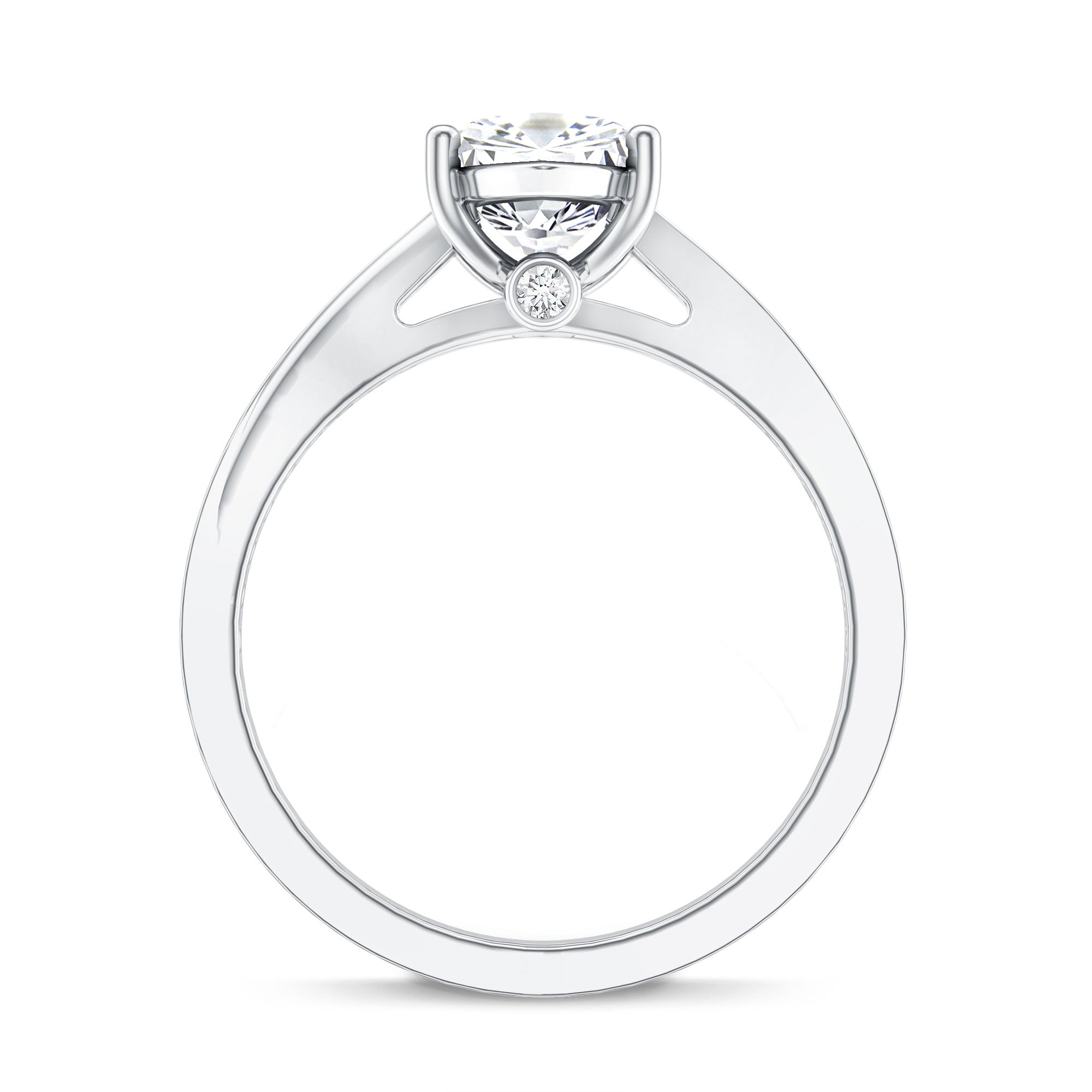 Rosec Jewels-2 Carat IGI Certified Lab Grown Diamond Marquise Engagement Ring with Split Shank