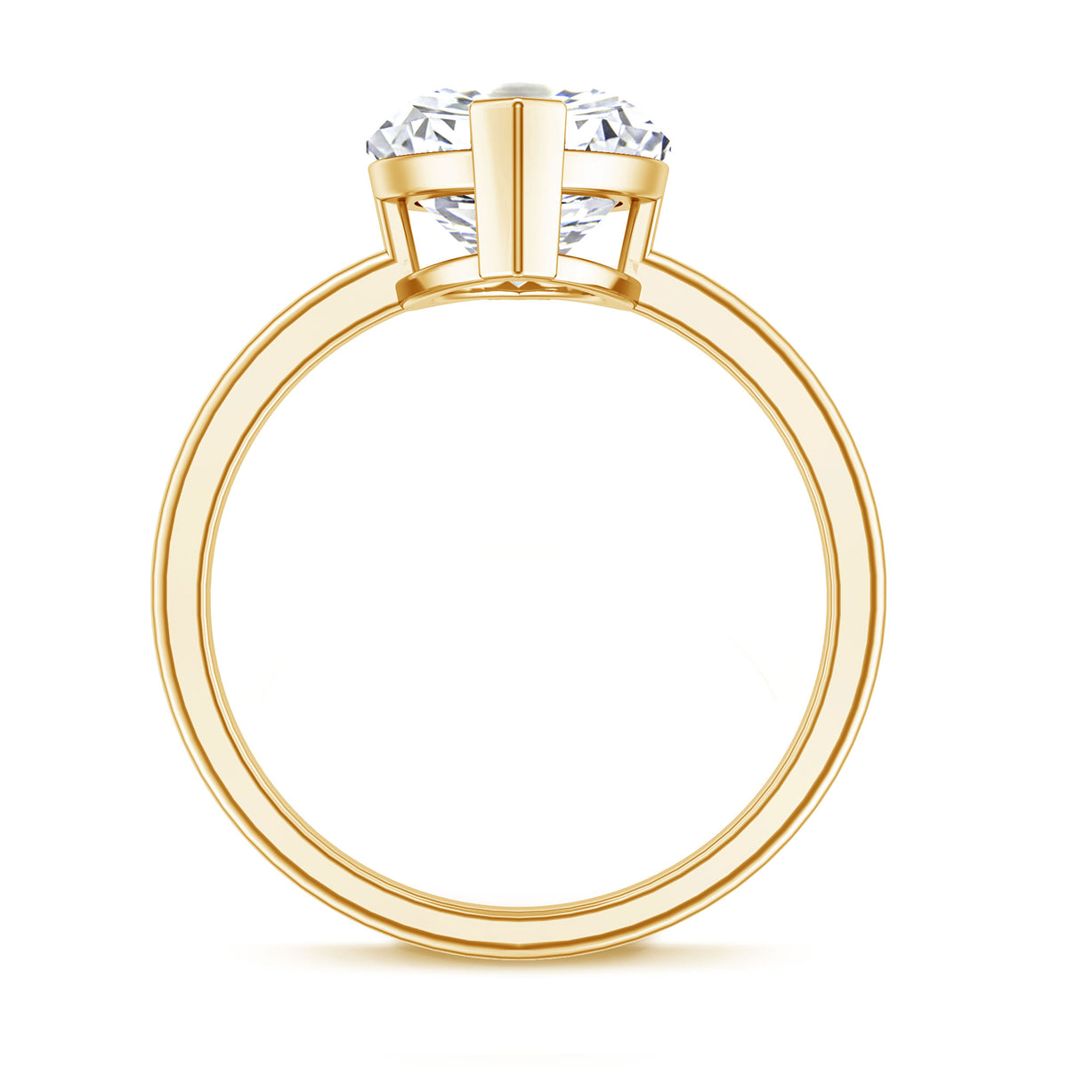 2 Carat Lab Grown Diamond Marquise Engagement Ring with IGI Certificate Lab - ( E-VS1 ) - Rosec Jewels