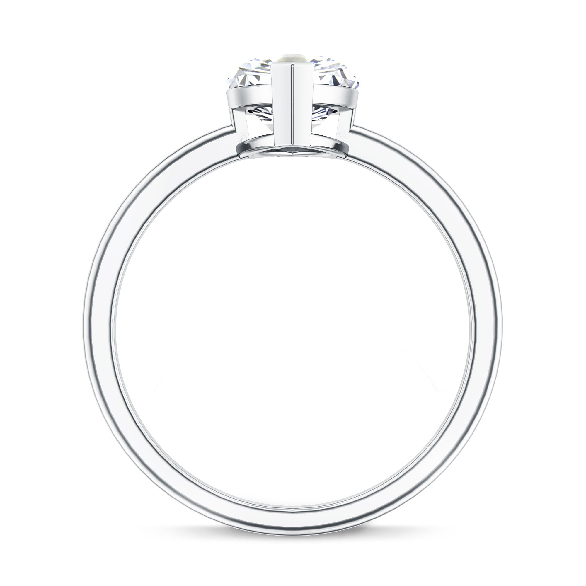 IGI Certified 4 Carat Marquise Lab Grown Diamond Solitaire Engagement Ring Lab - ( E-VS1 ) - Rosec Jewels