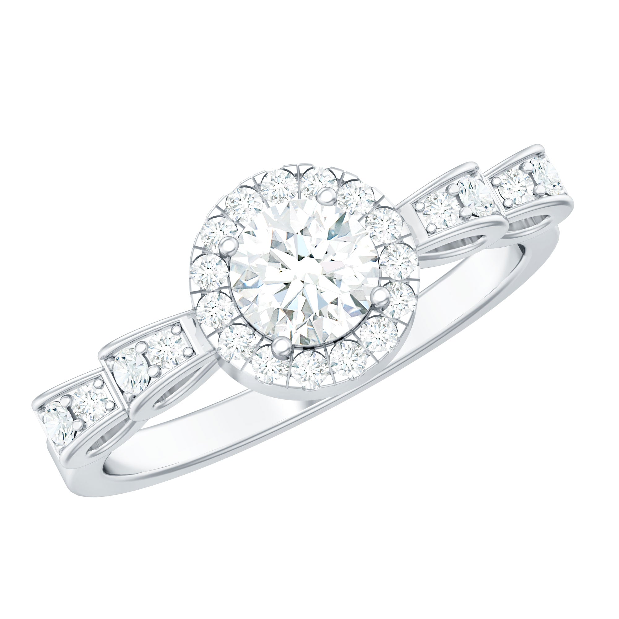 Lab Grown Diamond Minimal Engagement Ring For Her