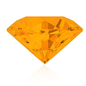 Orange Sapphire Stone