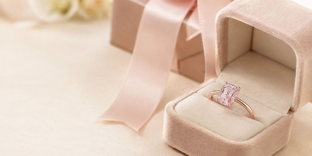 Birthday Pink Diamond Rings: Romantic Lab-Grown Pink Diamond Gift Ideas