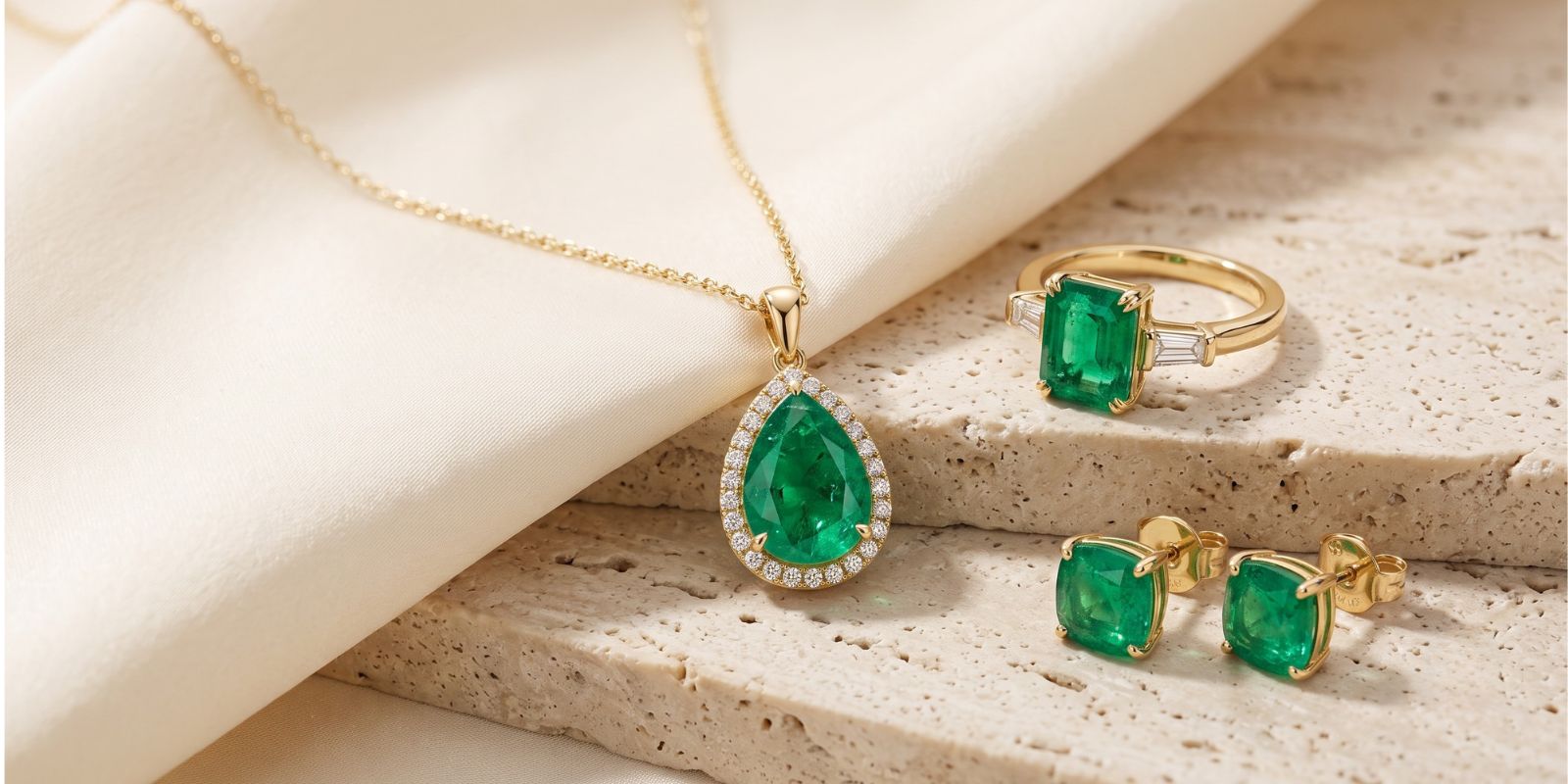 Fall in love with Emerald Jewelry The green Gemstone