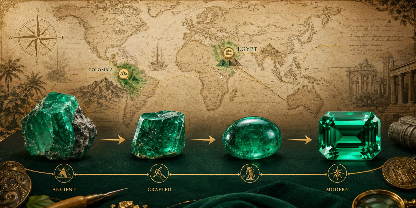 Emerald Through the Ages: History, Meaning, Uses & Ancient Origins