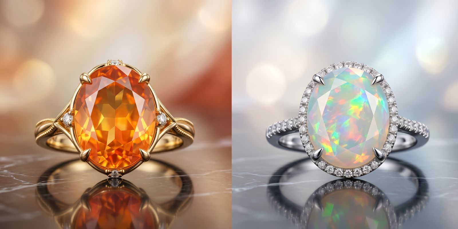Fire Opal vs Ethiopian Opal Rings: Which Color Story Fits You Best?