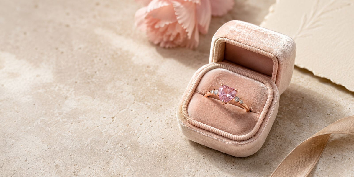 Pink Diamond Gift for Girlfriend: Romantic Lab-Grown Pink Diamond Ring Ideas