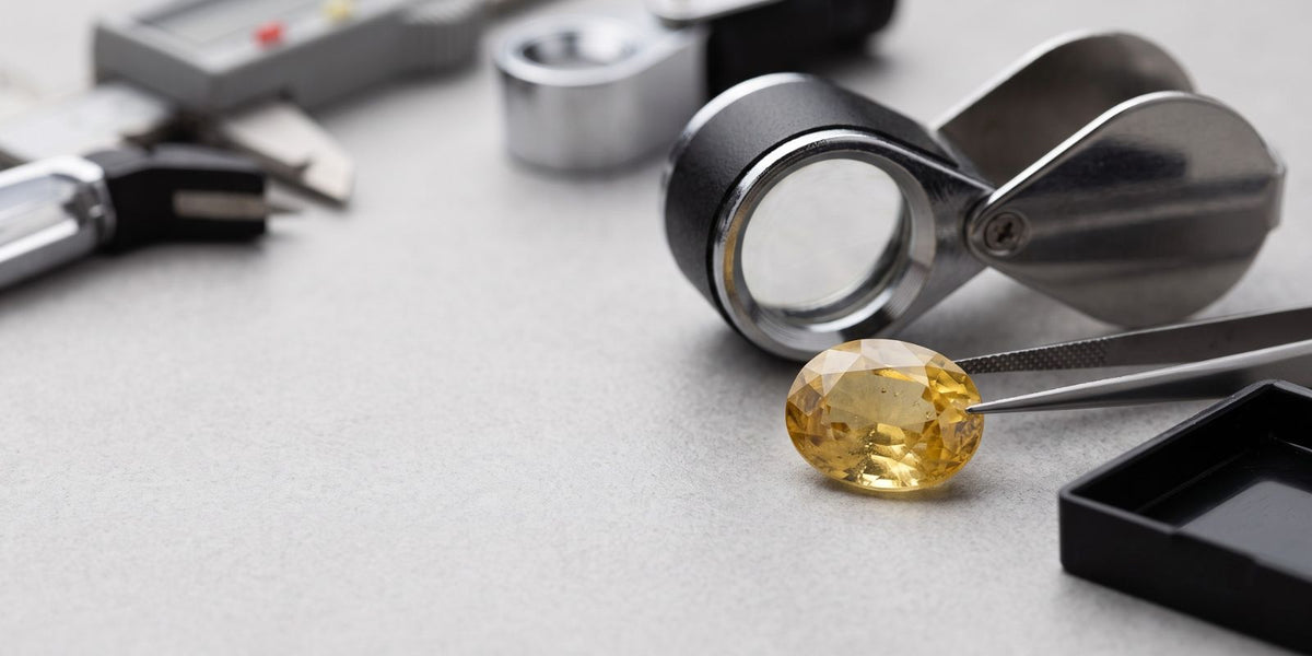 How To Check Your Yellow Sapphire Is Real Or Not?