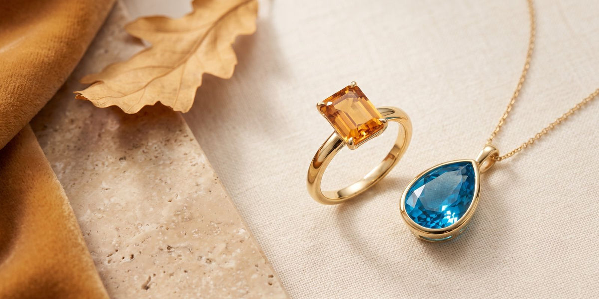 November Birthstone Jewelry: What You Should Know About Citrine and Topaz