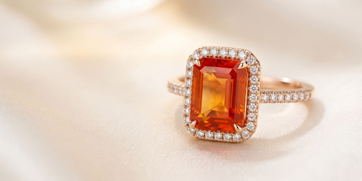 How to Choose a Secure Fire Opal Engagement Ring Setting