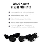 3 Carat Black Spinel Stud Earrings with Diamond Halo AAA - Rosec Jewels