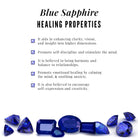Natural Blue Sapphire Cute Promise Ring with Split Shank AAA - Rosec Jewels