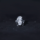 Heart Shape Moissanite Angel Earring for Upper Lobe Piercing D-VS1 - Rosec Jewels