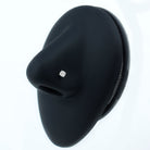 Minimalist Peg Head Set Diamond Nose Pin Stud Natural - ( HI-SI ) - Rosec Jewels