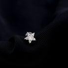Minimal Diamond Star Celestial Earring for Helix Piercing Natural - ( HI-SI ) - Rosec Jewels