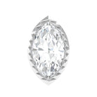 Marquise Diamond Solitaire Earring for Tragus Piercing Natural - ( HI-SI ) - Rosec Jewels