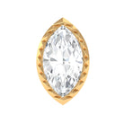 Marquise Diamond Solitaire Earring for Tragus Piercing Natural - ( HI-SI ) - Rosec Jewels