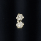 Certified Diamond Paw Cartilage Earring Lab - ( EF-VS ) - Rosec Jewels