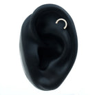 Rosec Jewels-Certified Diamond Half Circle Earring for Piercing