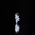 Marquise Diamond Leaf Cluster Earring for Cartilage Piercing Lab - ( EF-VS ) - Rosec Jewels