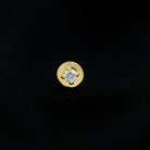 Classic Diamond Solitaire Helix Piercing Earring Lab - ( EF-VS ) - Rosec Jewels