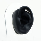 Certified Diamond Scorpio Zodiac Earring for Helix Piercing Lab - ( EF-VS ) - Rosec Jewels