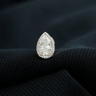 Rosec Jewels-Solitaire Diamond Teardrop Stud Earring for Helix Piercing