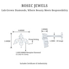 Rosec Jewels-Marquise Shape Diamond Leaf Earring for Helix Piercing