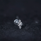 Unique Diamond Gothic Conch Earring for Women Natural - ( HI-SI ) - Rosec Jewels