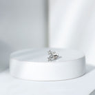 Genuine Round Diamond Three Star Cartilage Earring Natural - ( HI-SI ) - Rosec Jewels