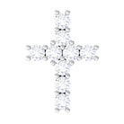 Rosec Jewels-Minimalist Diamond Cross Cartilage Earring